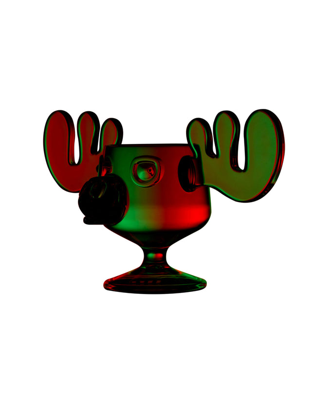 Vacation Movie Moose Acrylic Christmas Mug