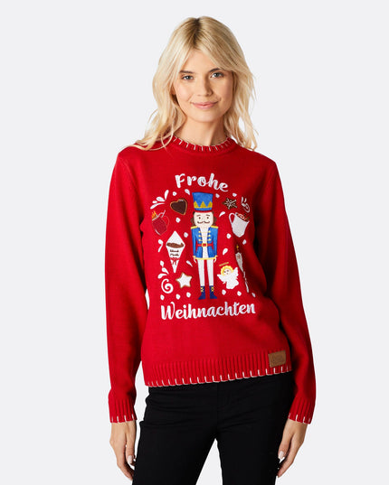Women's Christmas Sweater - Classic Holiday Style and Comfort