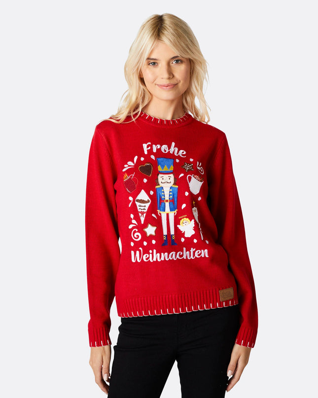 Women's Christmas Sweater - Classic Holiday Style and Comfort