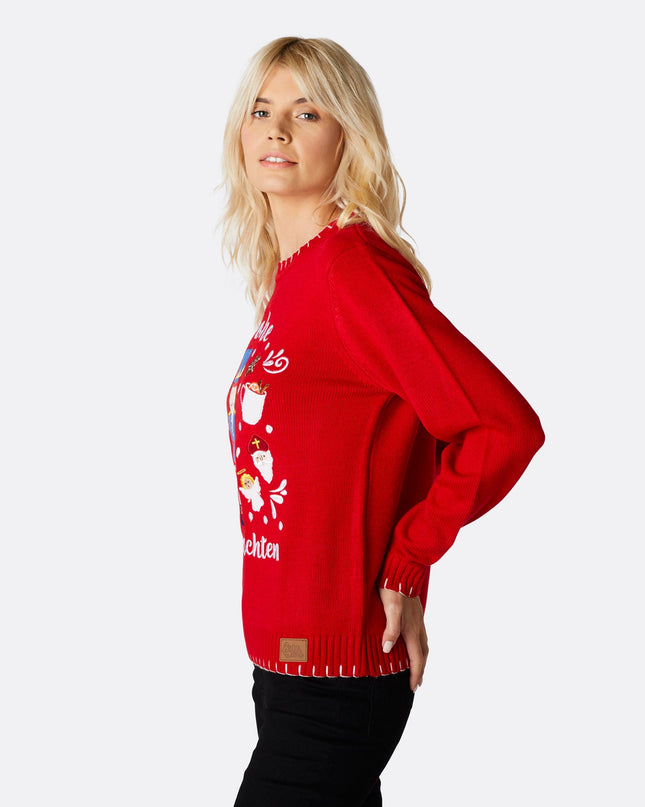 Women's Christmas Sweater - Classic Holiday Style and Comfort