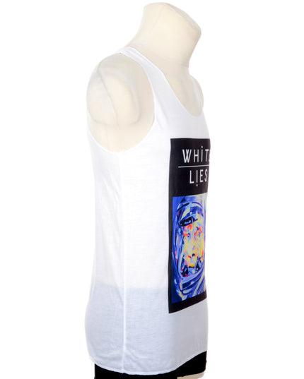 White Lies Trendy Top for Men and Women