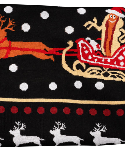 Wienerschnitzel Ugly Christmas Sweater