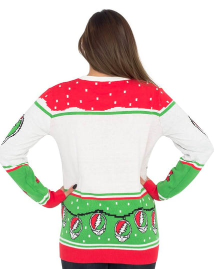 Women's Classic Grateful Dead Dancing Bears Ugly Sweater