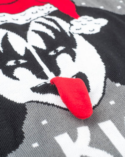 Women's "Merry Kissmas" Flappy Ugly Christmas Sweater