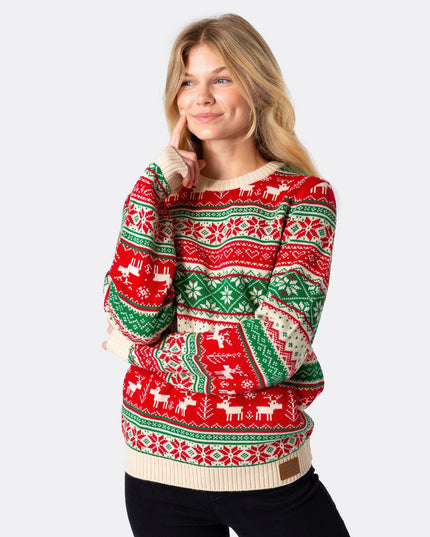 Women's Knitted Christmas Sweater