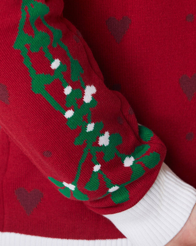 Women's Mistletoe Christmas Sweater