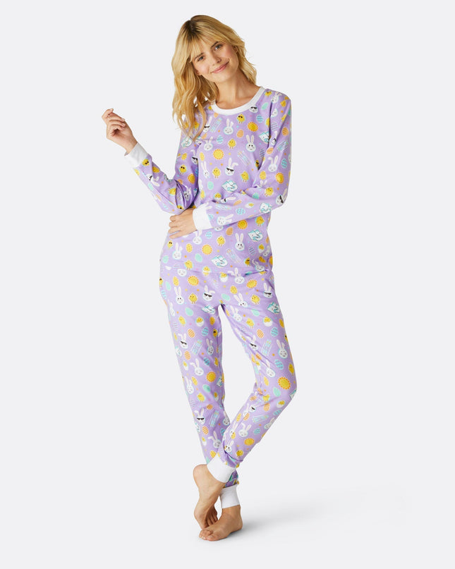 Women's Purple Easter Pyjamas