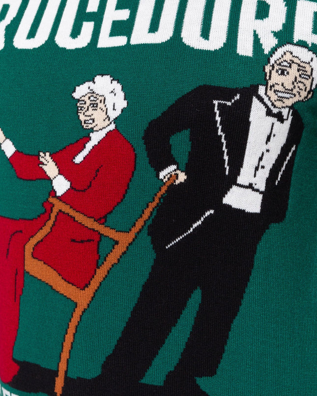 Women's The 90th Birthday Green Christmas Sweater