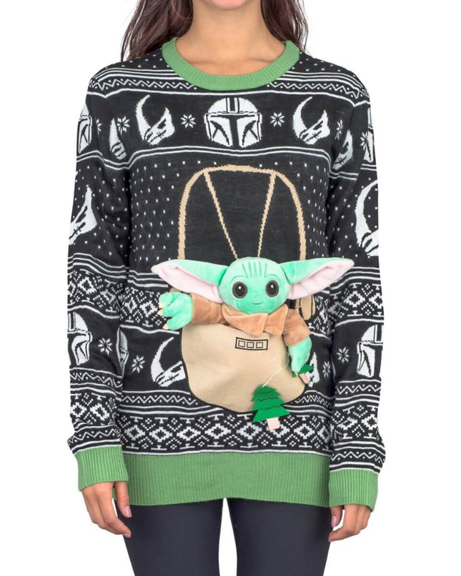Women's Star Wars Baby Yoda Christmas Sweater