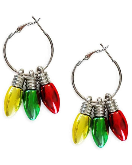 Bulb Hoop Earrings