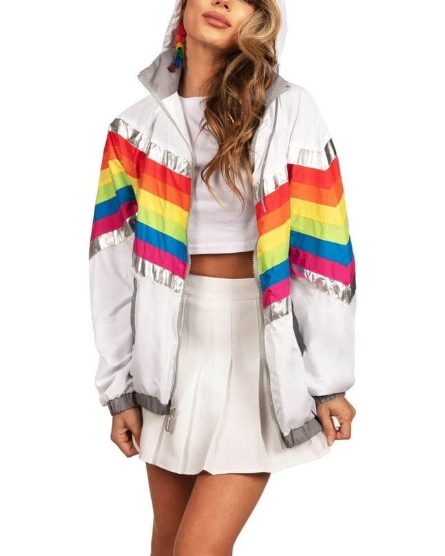 Women's Rainbow Pro Windbreaker Jacket