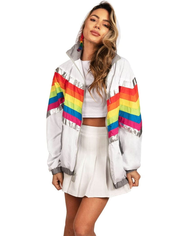 Women's Rainbow Pro Windbreaker Jacket