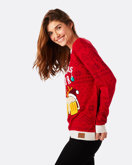 Women's Beer Christmas Sweater