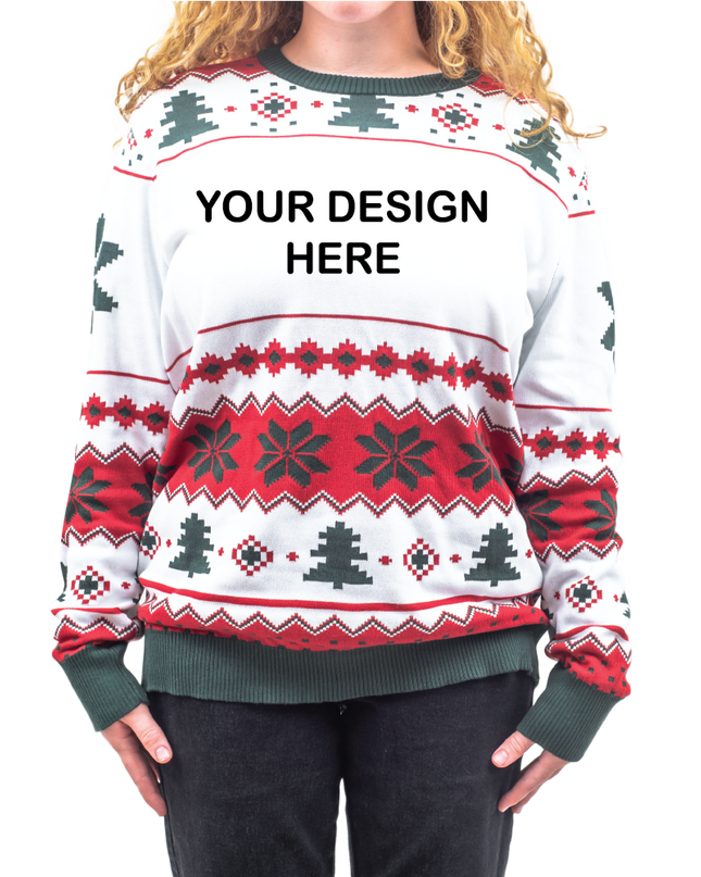 Custom Adult Ugly Christmas Sweater