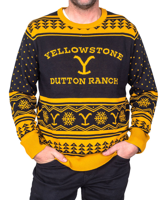 Yellowstone Classic Brand Ugly Christmas Sweater