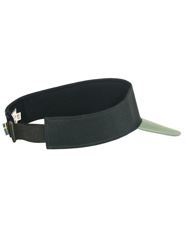 Stylish Dark Navy & Patina Green Visor Cap