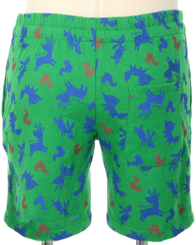 Animal Print Shorts