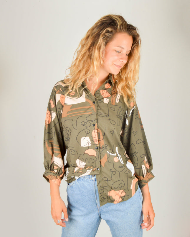 Arc Blouse - Green | Limited Collection for All Ages