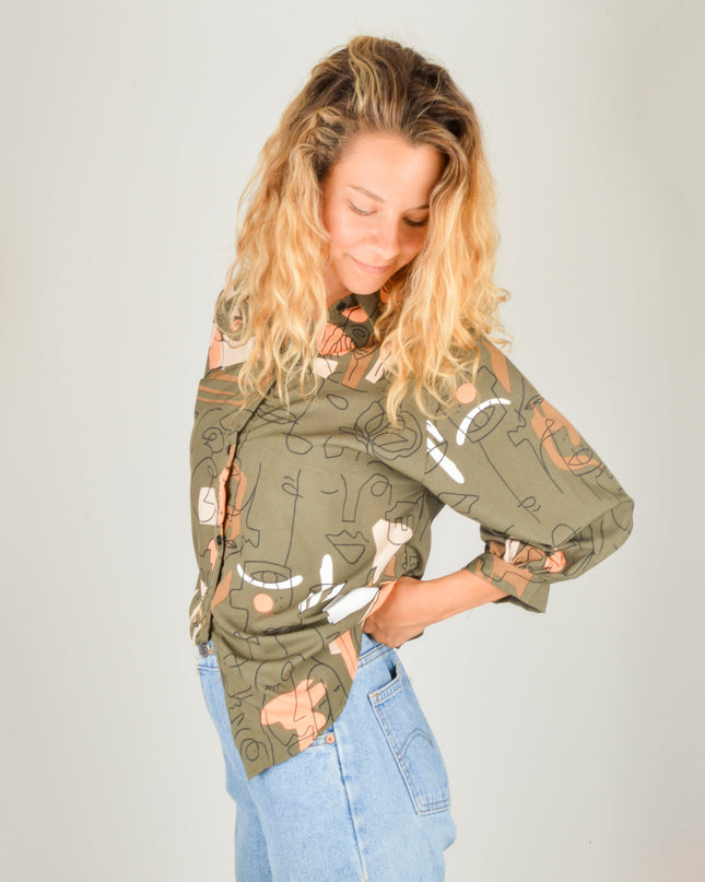 Arc Blouse - Green | Limited Collection for All Ages