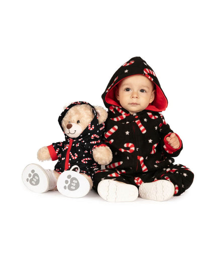 Baby Drengs Candy Cane Lane Jumpsuit