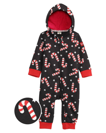 Baby Piges Candy Cane Lane Jumpsuit
