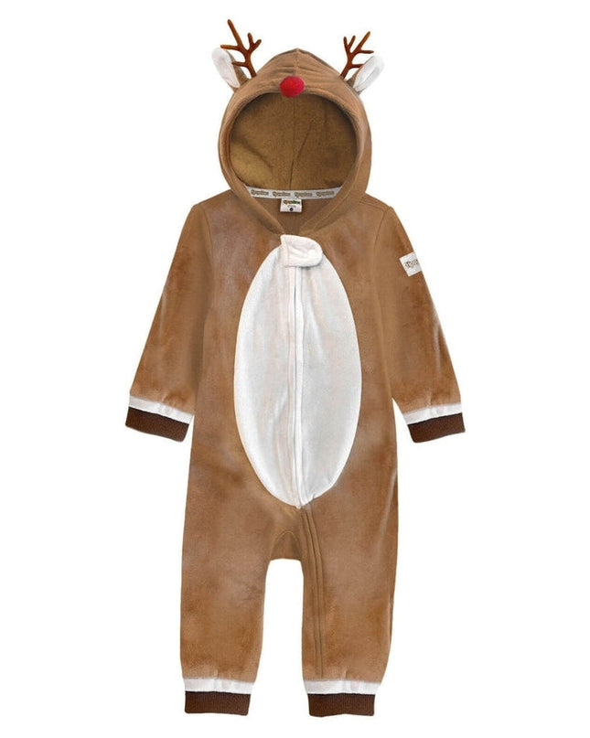 Toddler Boy's Rudolph Jumpsuit