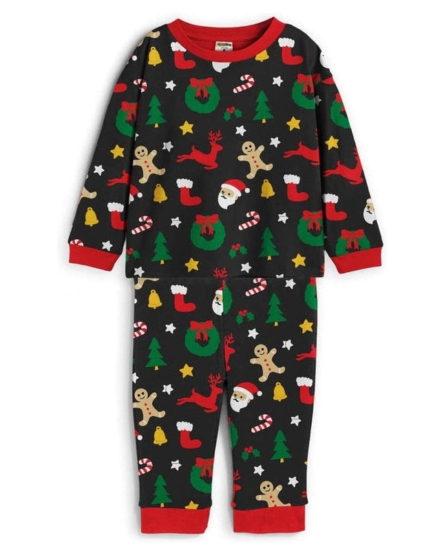 Toddler Girl's Cookie Cutter Crew Neck Pajama Set
