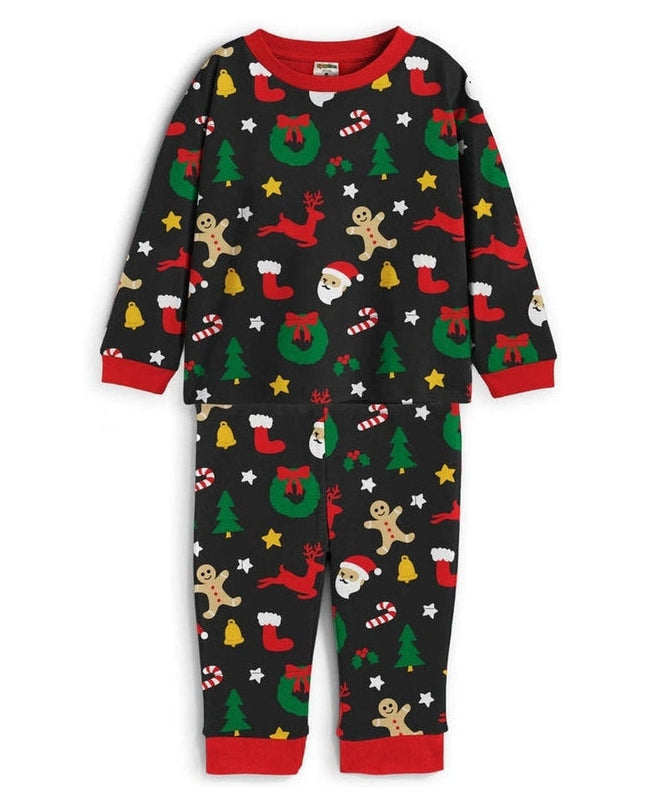 Toddler Boy's Cookie Cutter Crew Neck Pajama Set