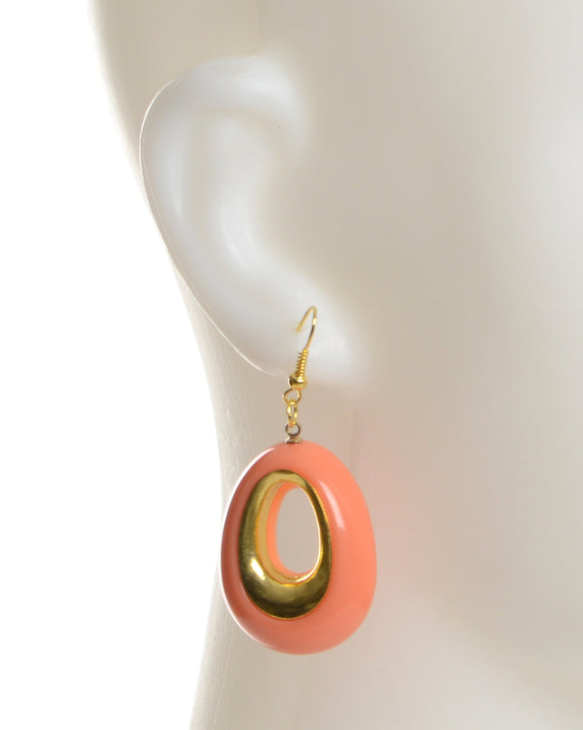 Peach Earrings