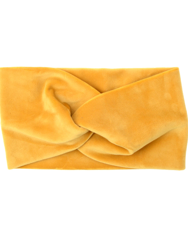 Mustard Velvet Headband