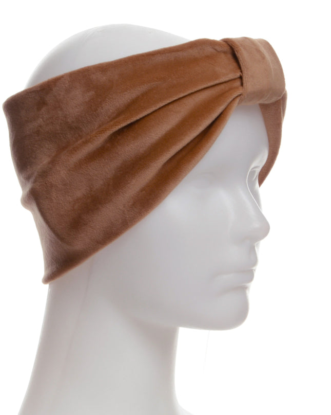Hazel Brown Velvet Headband | Christmas Accessories