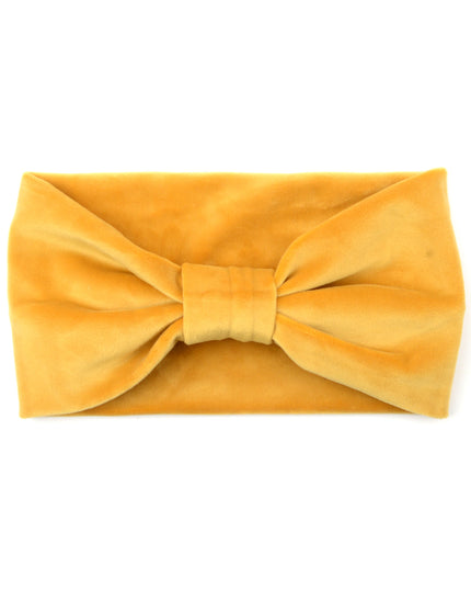 Velvet Headband - Mustard