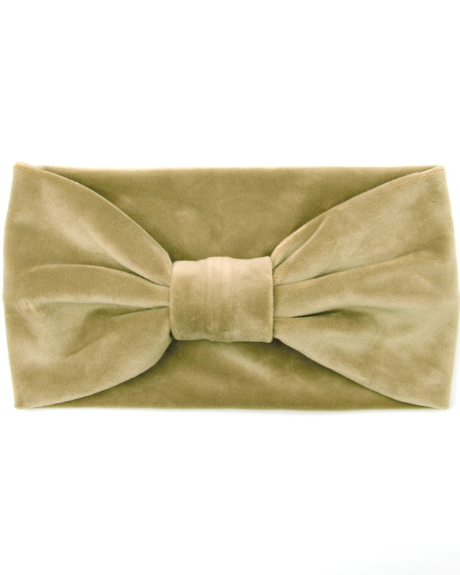 Pastel Green Velvet Headband