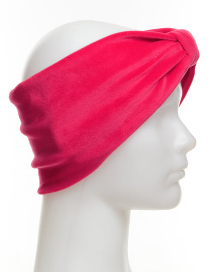 Pink Velvet Headband