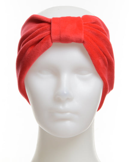 Velvet Headband - Red