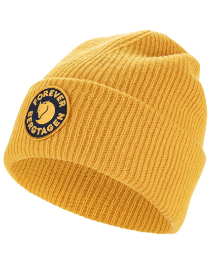 Fjallraven Bergtagen Wool Beanie in Mustard Yellow