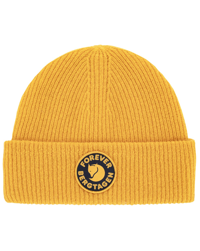 Fjallraven Bergtagen Wool Beanie in Mustard Yellow