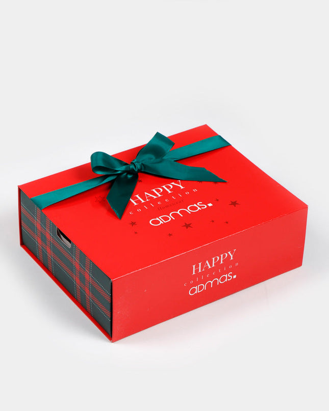 Mænds jule-sweatshirt - Sne-træ design