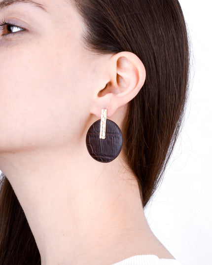 Runde Øreringe Stil til Jul & Halloween