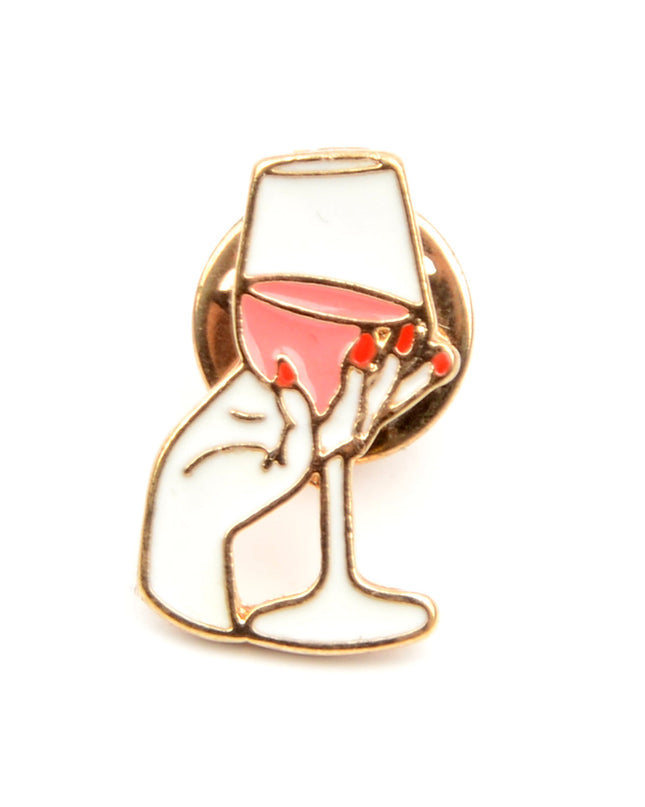 Brooch - Wine