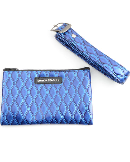 Blue Quilted Belt Bag | Outlet Accessories for Kids and Adults
