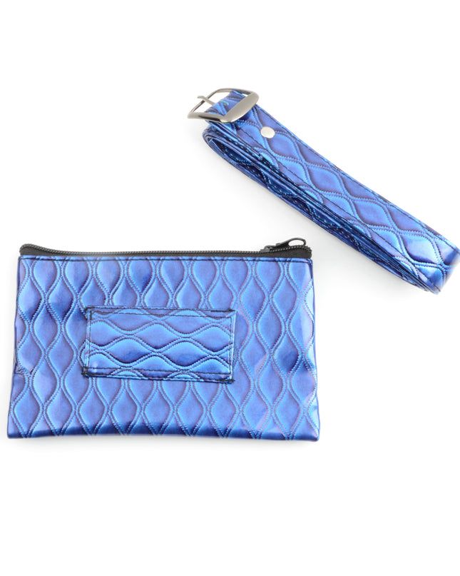 Blue Quilted Belt Bag | Outlet Accessories for Kids and Adults