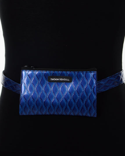 Blue Quilted Belt Bag | Outlet Accessories for Kids and Adults