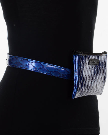 Blue Quilted Belt Bag | Outlet Accessories for Kids and Adults