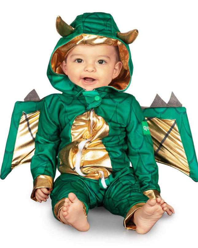 Baby Drengs Drage Kostume