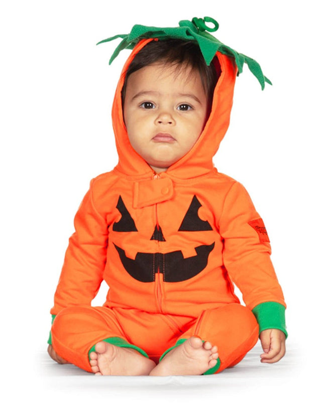 Baby Drengs Græskar Kostume