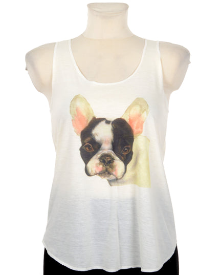 French Bulldog Graphic Sleeveless Top for Men and Women