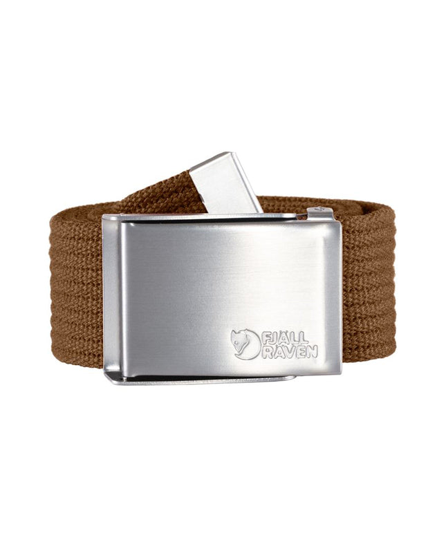 Cinturón de lona Fjallraven en marrón madera