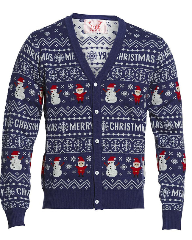 Lively Christmas Cardigan - Unisex Holiday Fashion