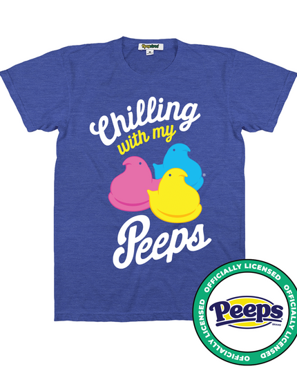 Mænds PEEPS® Chilling with my Peeps T-shirt